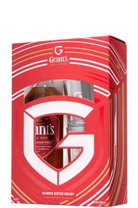 Grant's (box + 2 glass)