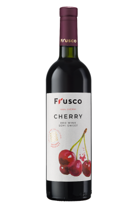 Frusco Cherry Red Semi Sweet wine