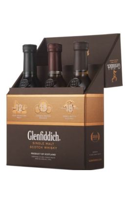 Glenfiddich 12YO, 15YO, 18YO 3x200ml