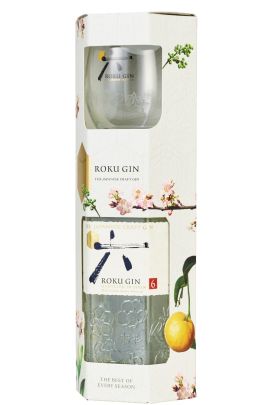 Roku Gin (dėž. + stiklinė)
