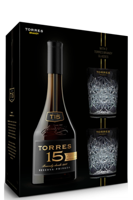 Torres 15 (dėž. + 2 stiklinės)
